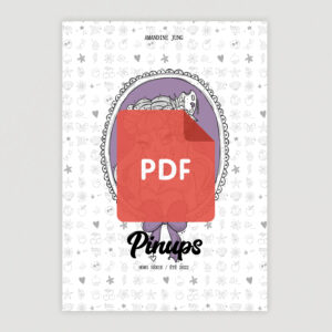 Pinups, Hors série 2022 - Livre (PDF) de coloriage par Amandine Jung