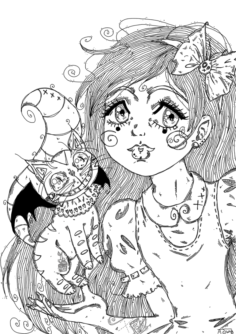 Alice et son chat