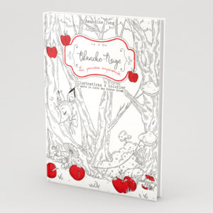 Blanche Neige, la Princesse Empoisonnée (Hard cover) - Livre de coloriage par Amandine Jung