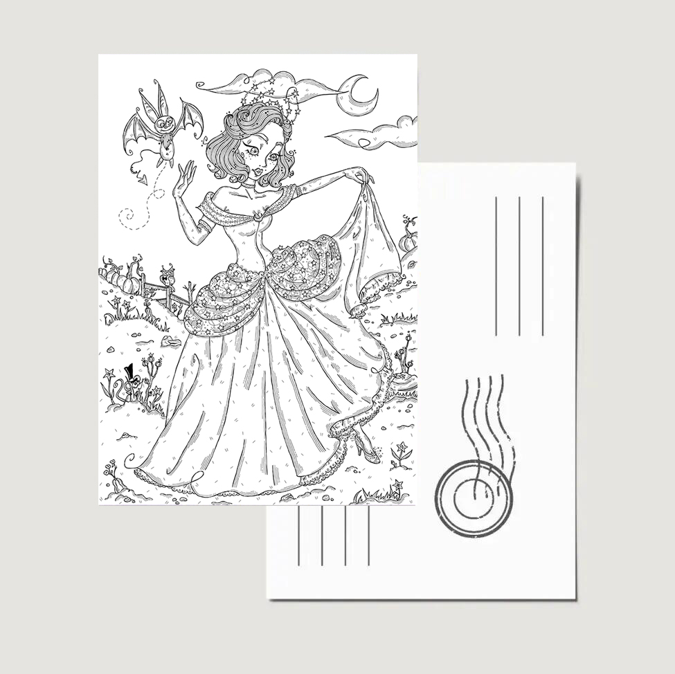 Carte Postale "Une étoile est née"