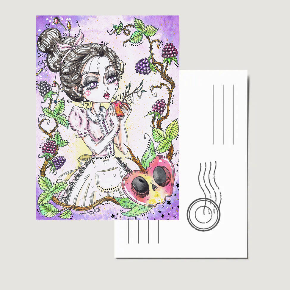 Carte Postale "Blanche Neige (Couleur)"