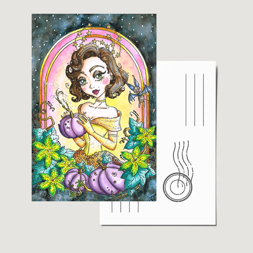 Carte Postale "Cendrillon"